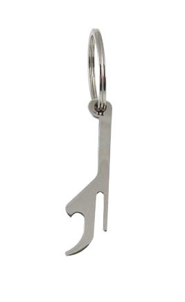 Bottle Opener Key Ring – Metal