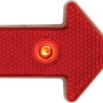 Flashing Lights Arrow Shape