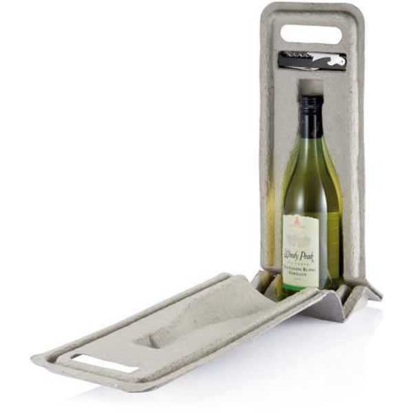 Wine Holder Made From Cardboard