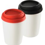 Mug with silicone lid