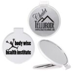 Reflections Round Folding Mirror