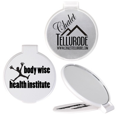 Reflections Round Folding Mirror