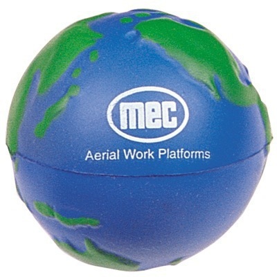2 Colour World Globe Stress Reliever
