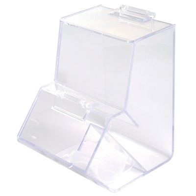 Clear Dispenser With Scoop Empty