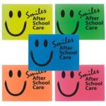Assorted Fluro Rectangular Erasers