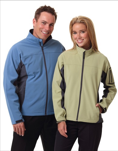 Ladies Contrast Softshell Jacket