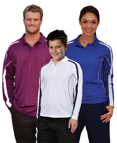 Kids’ Truedry Long Sleeve Polo