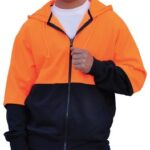 Hi-Vis Two Tone Fleecy Hoodie