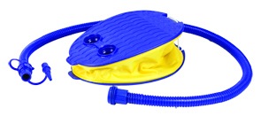 Foot Pump With 3 Nozzles Retro