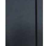 Notebook Large 190 X 265mm With Elastic Closure 192 Cream Lined Pages