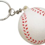 Stress Baseball Keyring