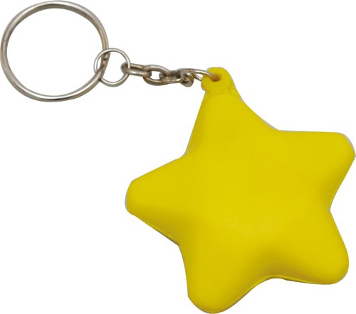 Stress Star Keyring