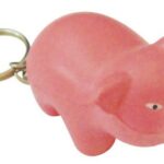 Stress Pig Keyring
