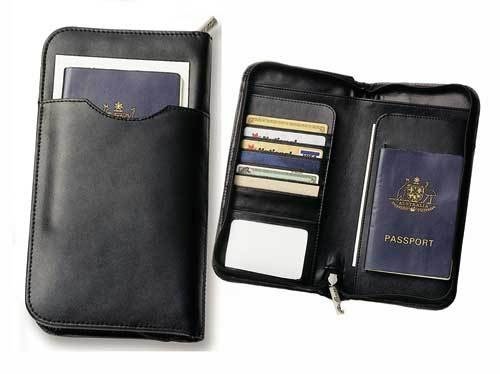 Leather Travel Wallet
