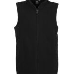 Mens Plain Micro Fleece Vest