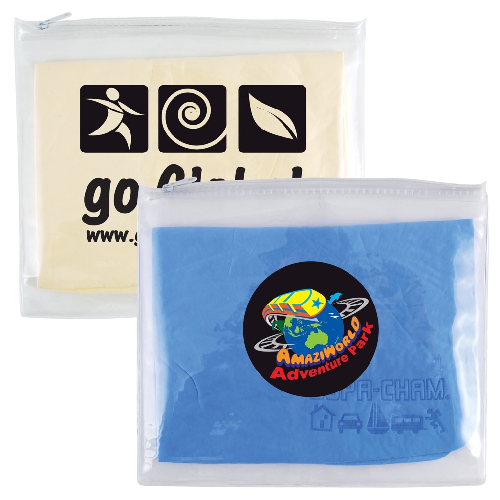 Supa Cham Chamois in Pouch