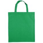 Coloured Cotton Short Handle Tote Bag