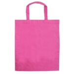 Coloured Cotton Short Handle Tote Bag