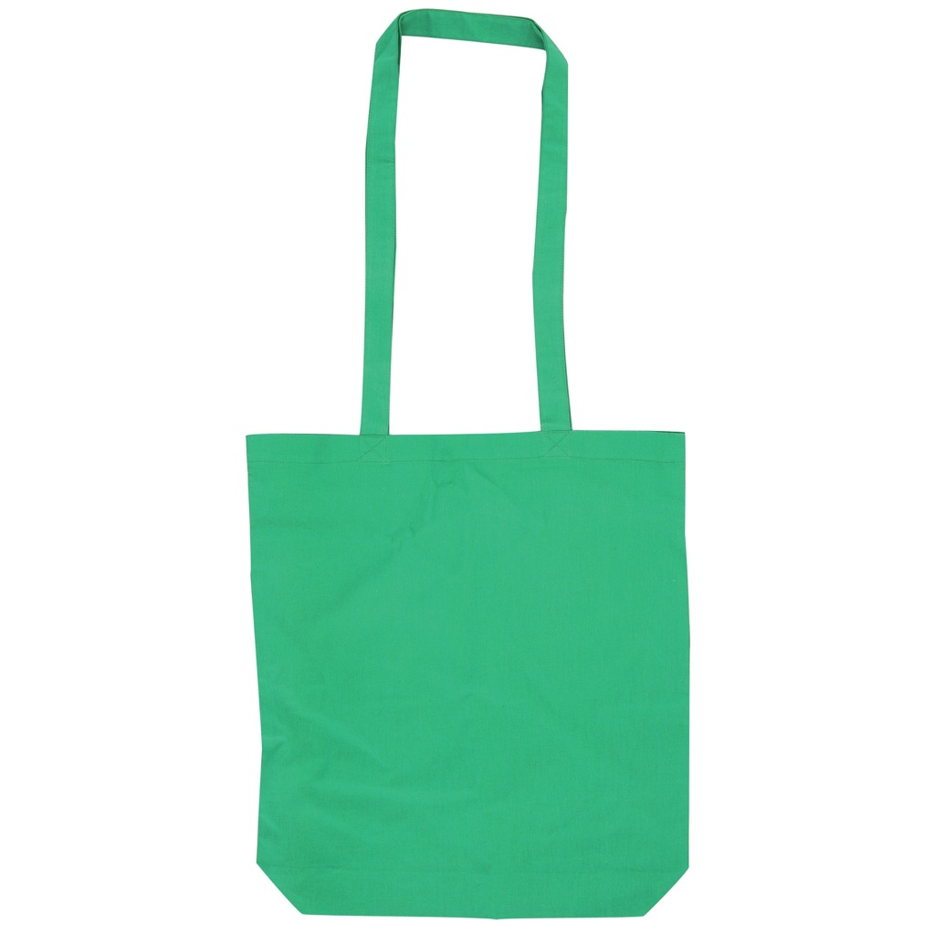 Coloured Cotton Long Handle Bag