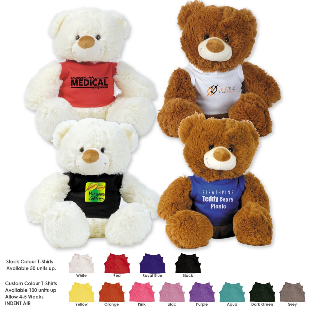Coco (brown) & Coconut (white) Plush Teddy Bear