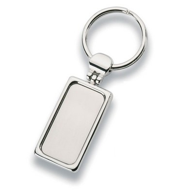 Rectangular Metal Keyring
