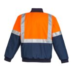 Mens HI Vis Quilted Flying Jacket