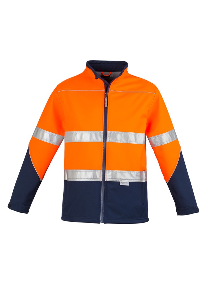Unisex Hi Vis Soft Shell Jacket