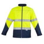 Unisex Hi Vis Soft Shell Jacket