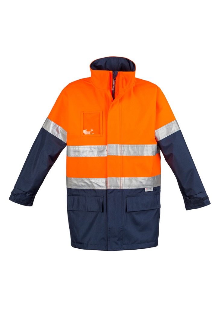Mens Hi Vis Waterproof Lightweight Jacket