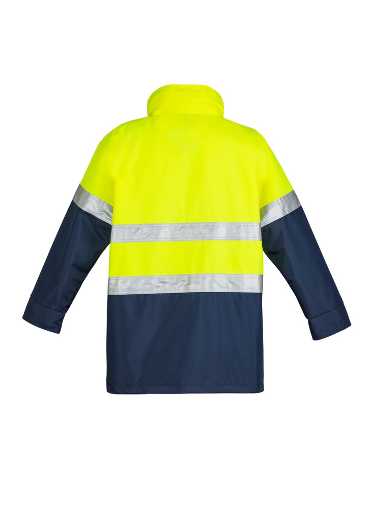 Mens Hi Vis Waterproof Lightweight Jacket