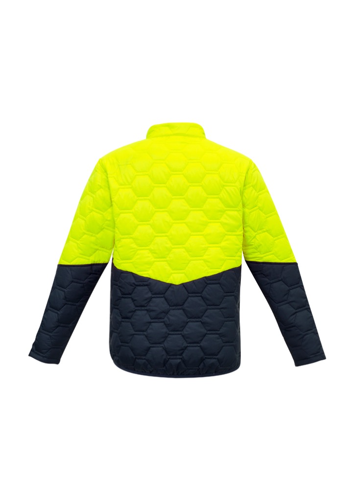 Unisex Hexagonal Puffer Jacket