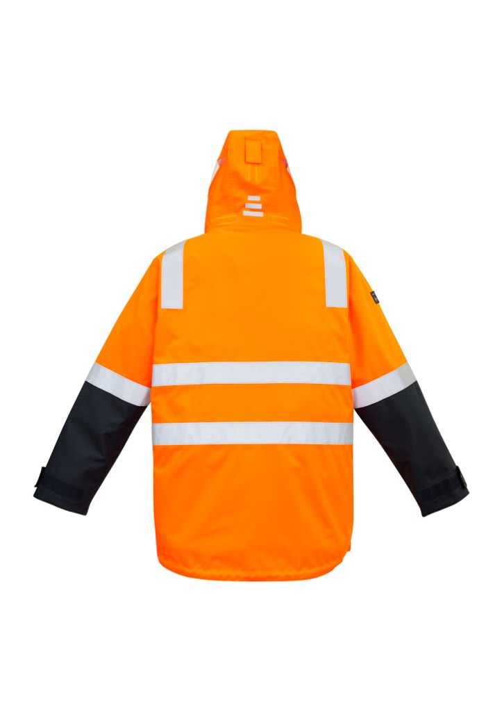 Mens Hi Vis 4 in 1 Waterproof Jacket