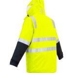 Mens Hi Vis 4 in 1 Waterproof Jacket
