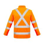 Unisex Hi Vis 2 in 1 X Back Soft Shell Jacket