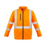 Unisex Hi Vis 2 in 1 X Back Soft Shell Jacket