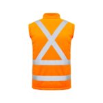Unisex Hi Vis 2 in 1 X Back Soft Shell Jacket