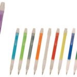 Plastic Pen Push Button Rubber Grip Proton