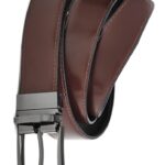 Mens Leather Reversible Belt