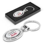Spinning Metal Key Ring