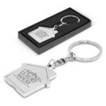 House Metal Key Ring