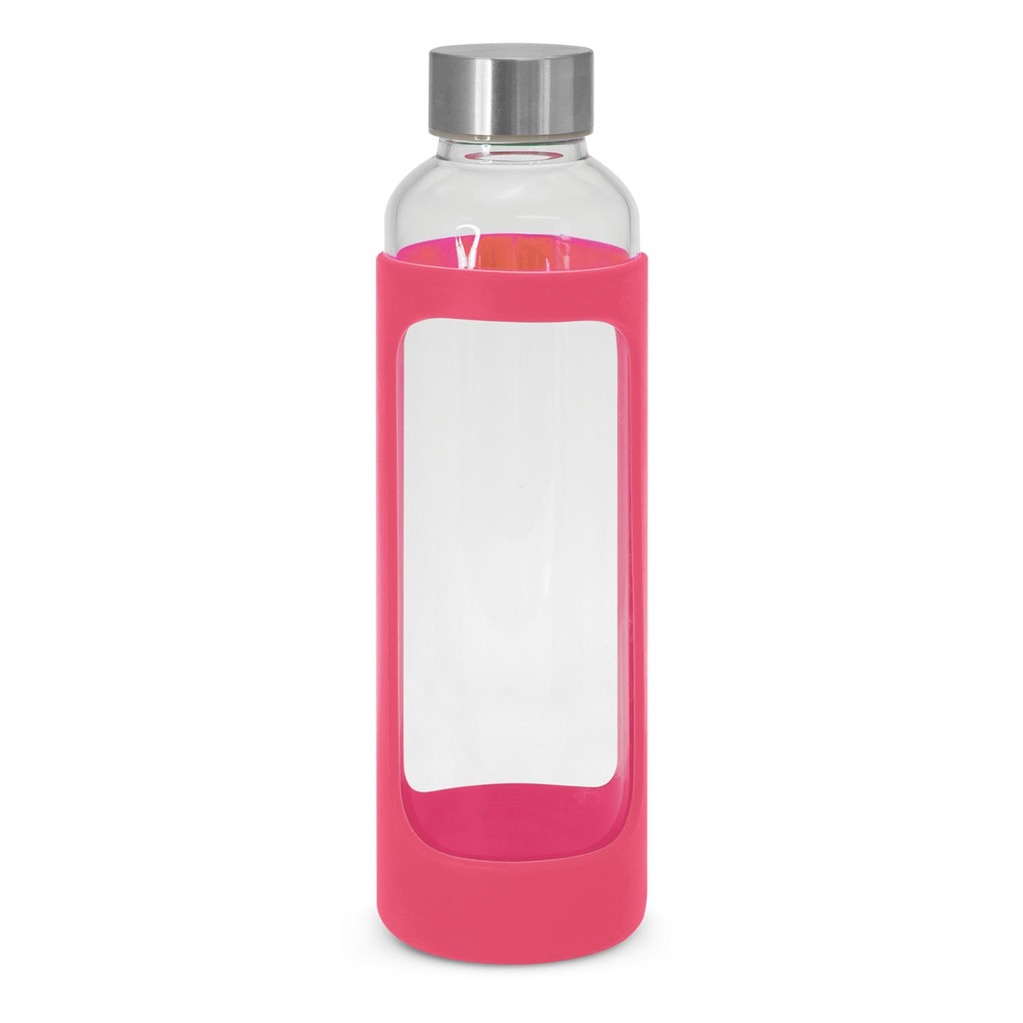 Venus Deluxe Glass Drink Bottle with Silicone Sleeve