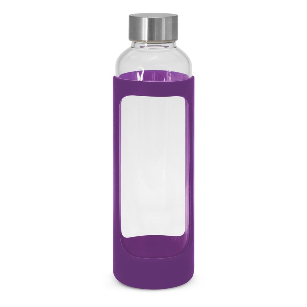 Venus Deluxe Glass Drink Bottle with Silicone Sleeve