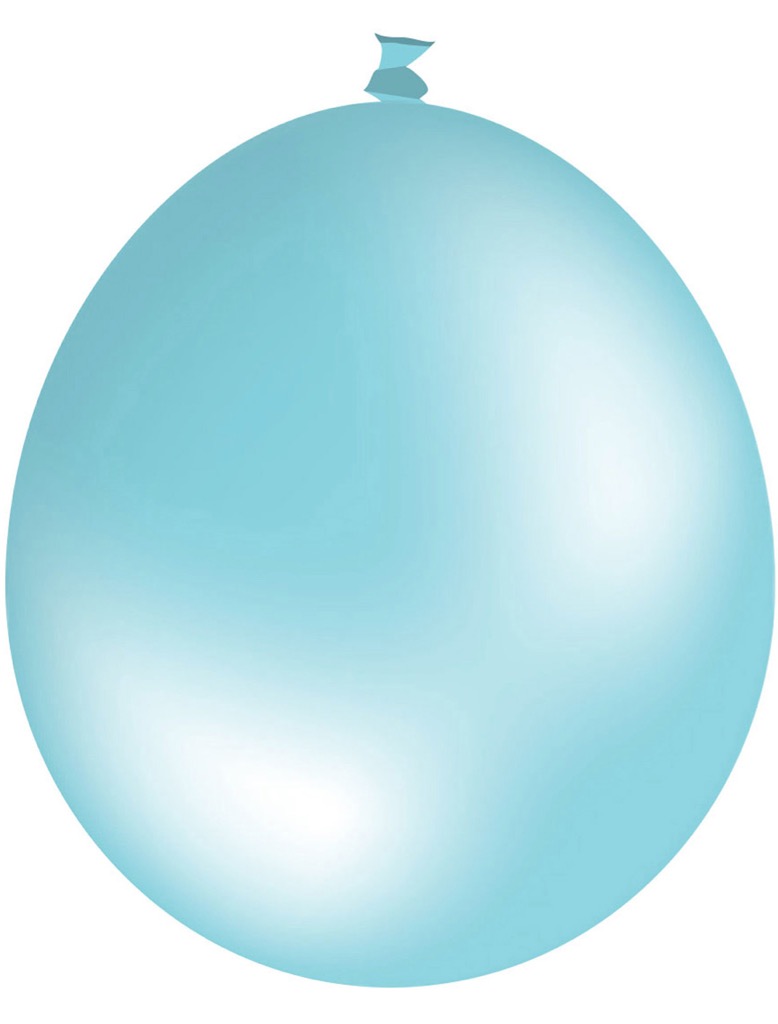 30cm Metallic Balloon – Neck Up