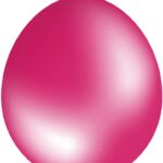 30cm Metallic Balloon – Neck Up