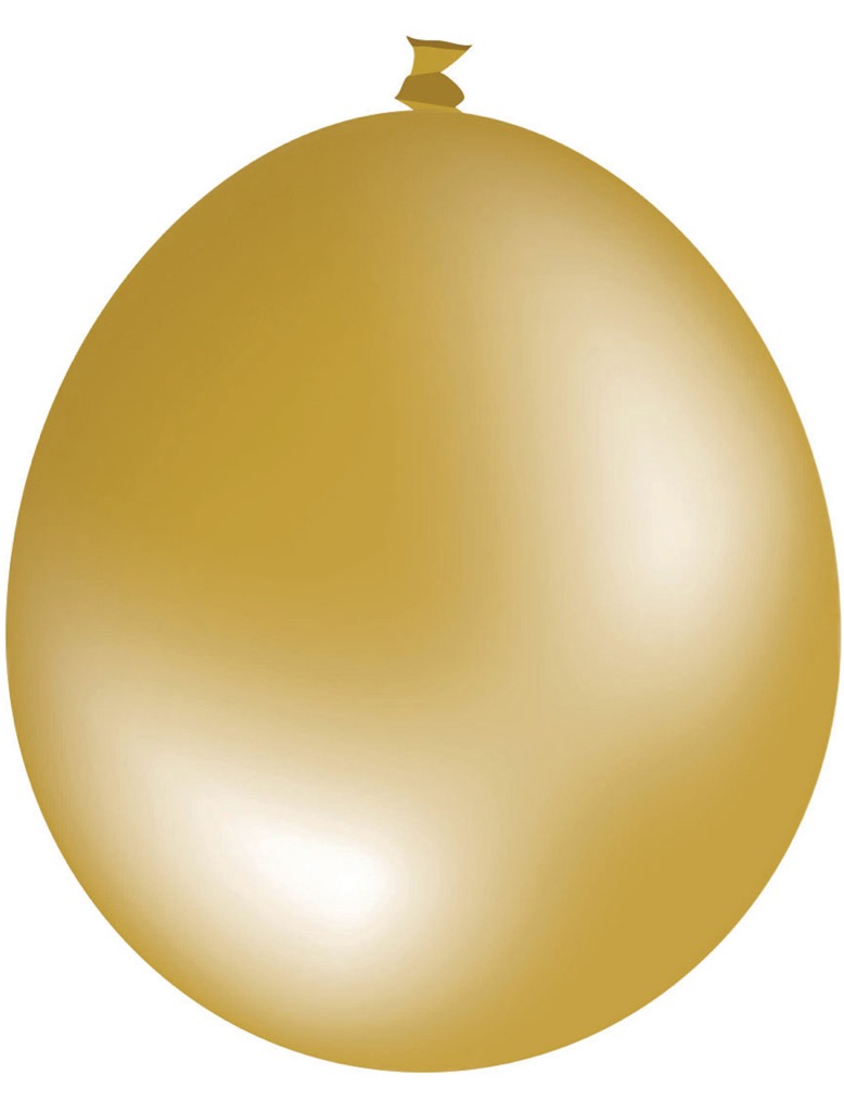 30cm Metallic Balloon – Neck Up