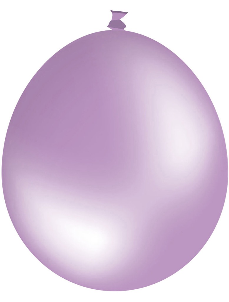 30cm Metallic Balloon – Neck Up