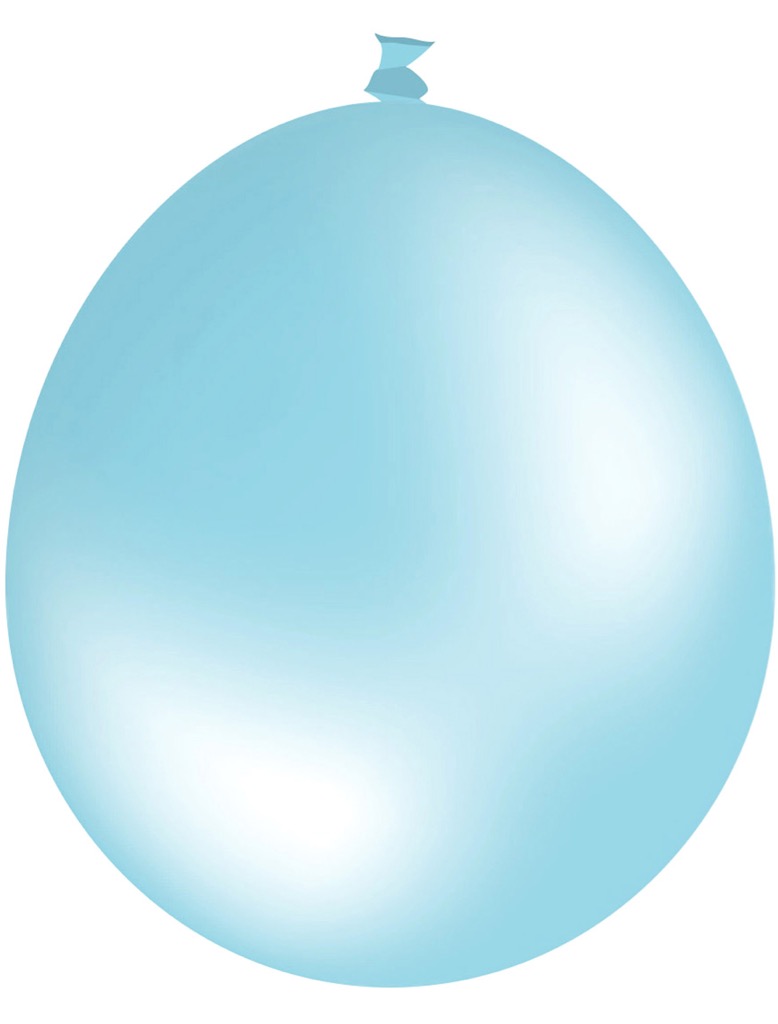 30cm Metallic Balloon – Neck Up