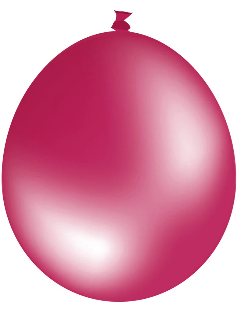 30cm Metallic Balloon – Neck Up