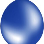 30cm Metallic Balloon – Neck Up