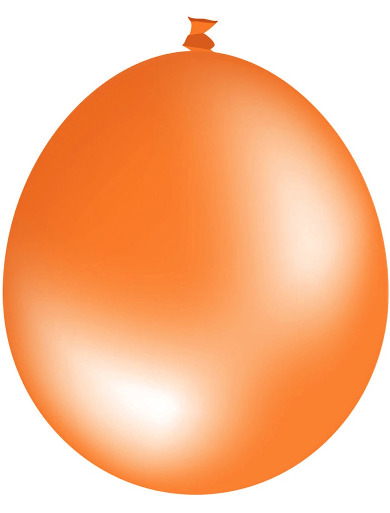 30cm Metallic Balloon – Neck Up